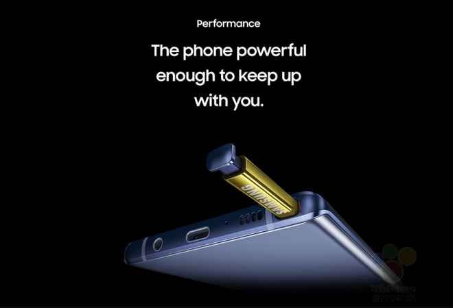 Oficjalne rendery Galaxy Note 9