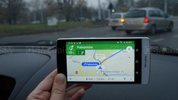 TP-Link Neffos C5 (TP701A) jako nawigacja