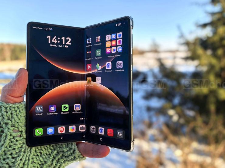 Składak Huawei daje radę polskiej zimie - i jeszcze robi zdjęcia. Ma to coś...