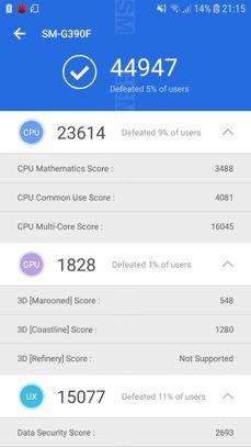Wyniki benchmarków