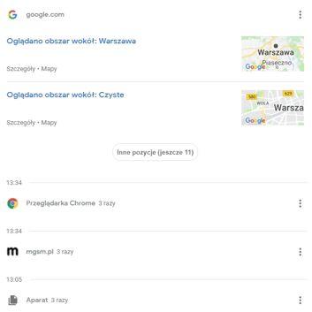 Google wie i pamięta, czego i kiedy używałeś czy szukałeś Google wie i pamięta, czego i kiedy używałeś czy szukałeś