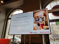 Współpraca Huawei i Costa Coffee