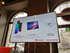 Współpraca Huawei i Costa Coffee