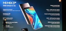 Prezentacja modelu Xiaomi Mi Mix 3 5G