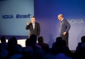 Stephen Elop i Steve Ballmer