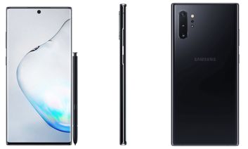 Wersja czarna modeli Samsung Galaxy Note 10 i Note 10+