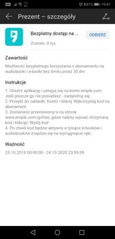 Nagrody dla klientów Huawei