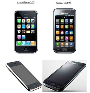 iPhone 3GS i Galaxy i9000