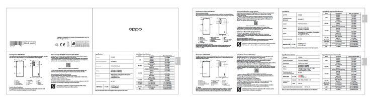 Skrócona instrukcja Reno 3 Pro 5G