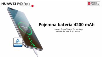 Huawei P40 Pro+ - bateria i 5G Huawei P40 Pro+ - bateria i 5G