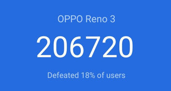 Wyniki benchmarków Oppo Reno 3 i Galaxy A71 