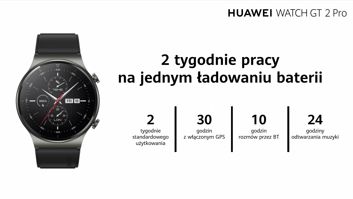 Huawei Watch GT 2 Pro: bateria na 2 tygodnie