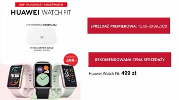 Huawei Watch Fit - specyfikacja techniczna i polskie ceny