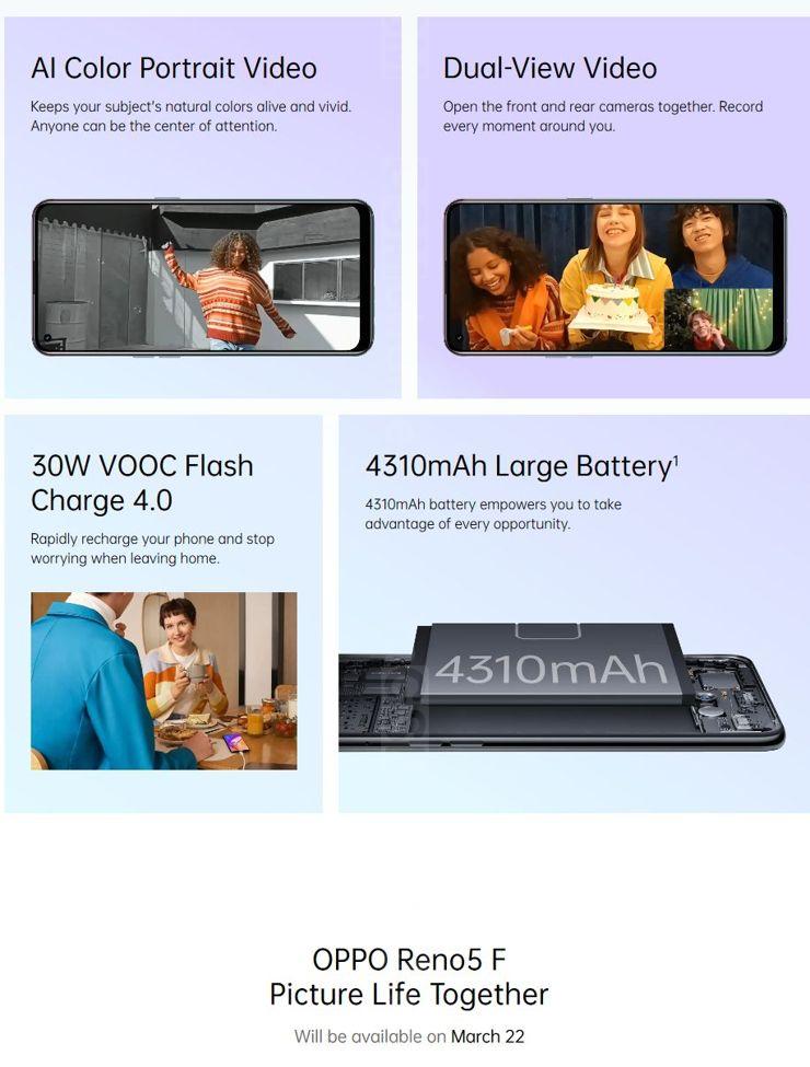 Oppo Reno 5F