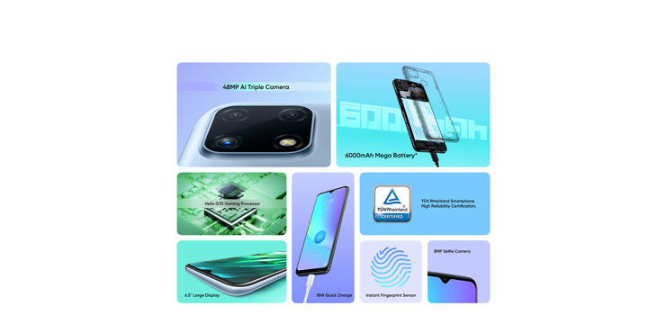 Infografika o Realme C25