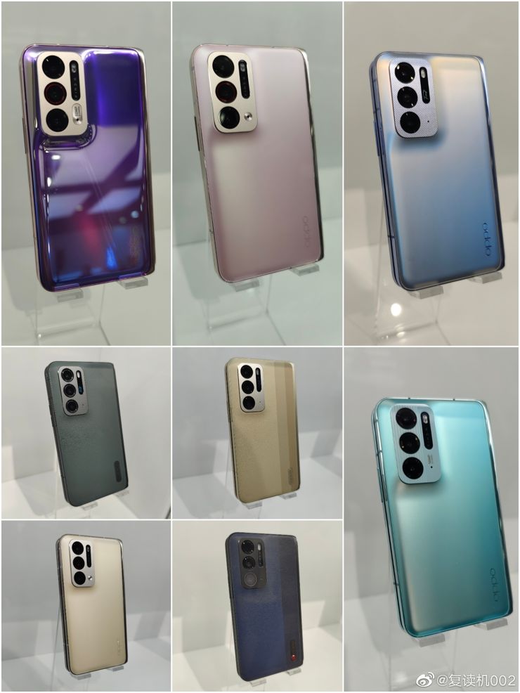 Porzucone wersje kolorystyczne Oppo Find N