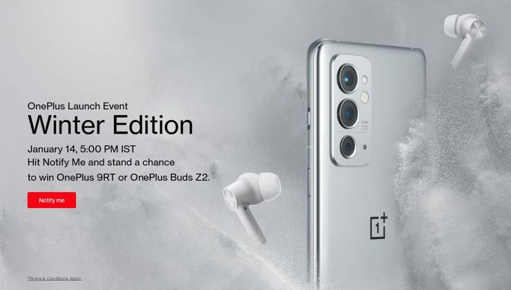 Zapowiedź premiery OnePlus 9RT w Indiach
