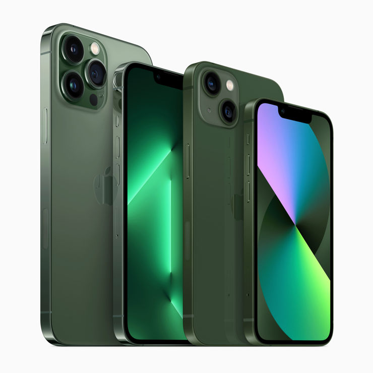 Nowe kolory iPhone 13