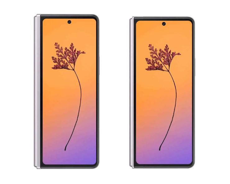 Zewnętrzny ekran Galaxy Z Fold 3 i Galaxy Z Fold 4