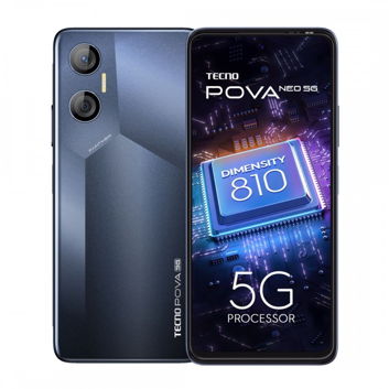 Tecno Pova Neo 5G w kolorze Sapphire Black i Sprint Blue