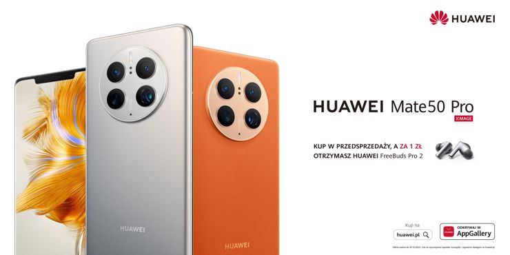 Huawei Mate 50 Pro w promocji Huawei Mate 50 Pro w promocji