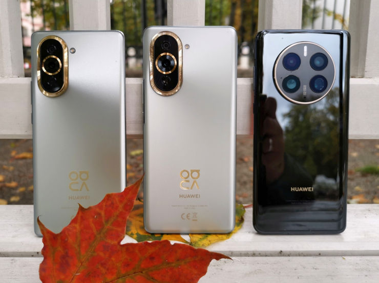HUAWEI nova 10, HUAWEI nova 10 Pro i HUAWEI Mate 50 Pro
