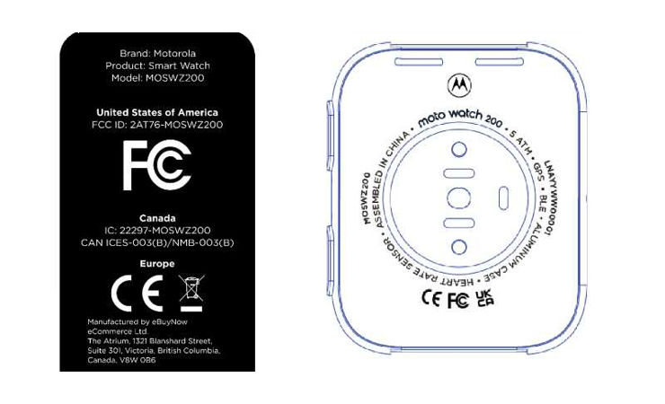 Motorola Moto Watch 200