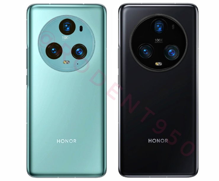 Render Honor Magic 5 na podstawie przecieków