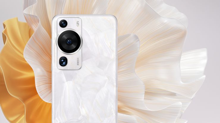 Huawei P60 Pro - perłowy