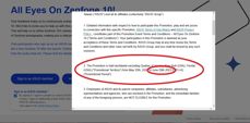 Warto czytać regulaminy!