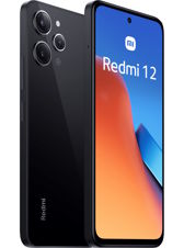 Redmi 12 w czarnym, srebrnym i niebieskim kolorze Redmi 12 w czarnym, srebrnym i niebieskim kolorze