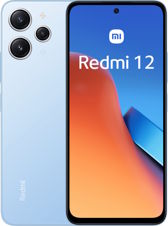 Redmi 12 w czarnym, srebrnym i niebieskim kolorze Redmi 12 w czarnym, srebrnym i niebieskim kolorze