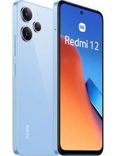 Redmi 12 w czarnym, srebrnym i niebieskim kolorze Redmi 12 w czarnym, srebrnym i niebieskim kolorze