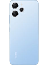 Redmi 12 w czarnym, srebrnym i niebieskim kolorze Redmi 12 w czarnym, srebrnym i niebieskim kolorze