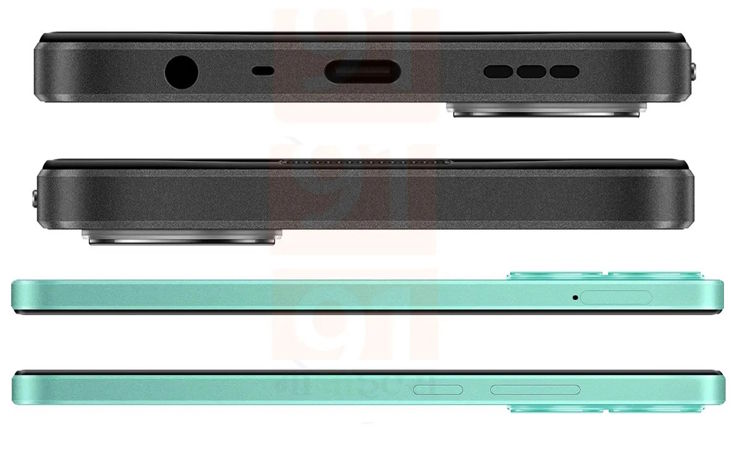 Boczne elementy OPPO A78 4G