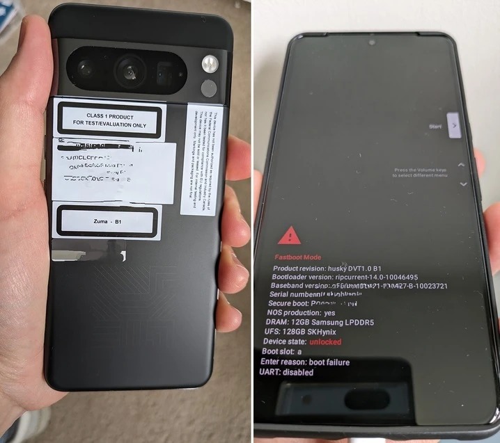 Prototyp Pixel 8 Pro