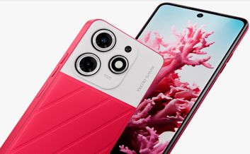 Tecno Spark 10 Pro Magic Magenta dniem i nocą