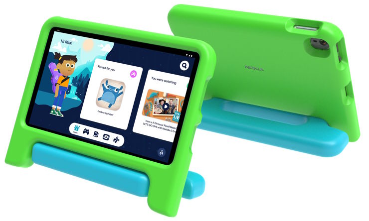 Nokia T10 Kids Edition w zielonej wersji kolorystycznej