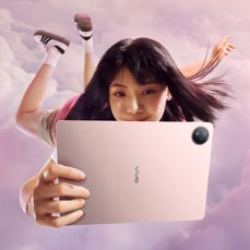Vivo Pad Air w srebrnej, różowej i niebieskiej wersji kolorystycznej