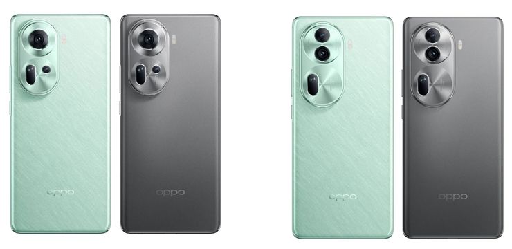 Oppo Reno 11 i Oppo Reno 11 Pro - globalny vs. chiński (po prawej) Oppo Reno 11 i Oppo Reno 11 Pro - globalny vs. chiński (po prawej)