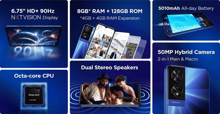 Informacje o TCL 505