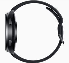 Xiaomi Watch 2 w czarnej i srebrnej wersji kolorystycznej Xiaomi Watch 2 w czarnej i srebrnej wersji kolorystycznej
