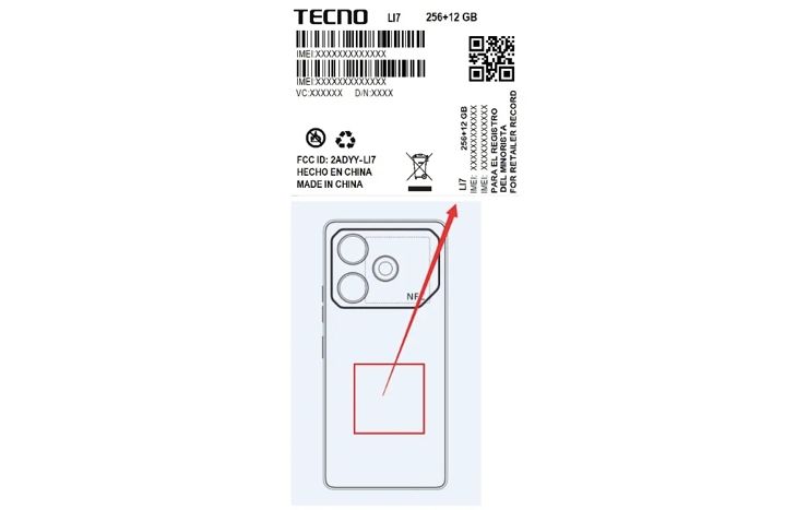 Sylwetka Tecno Pova 6 Sylwetka Tecno Pova 6