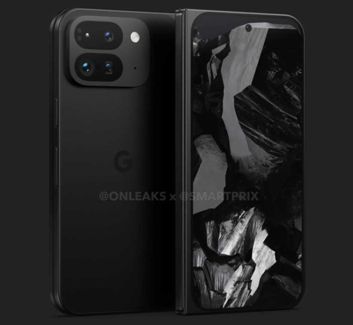 Pixel 9 Pro Fold na renderach