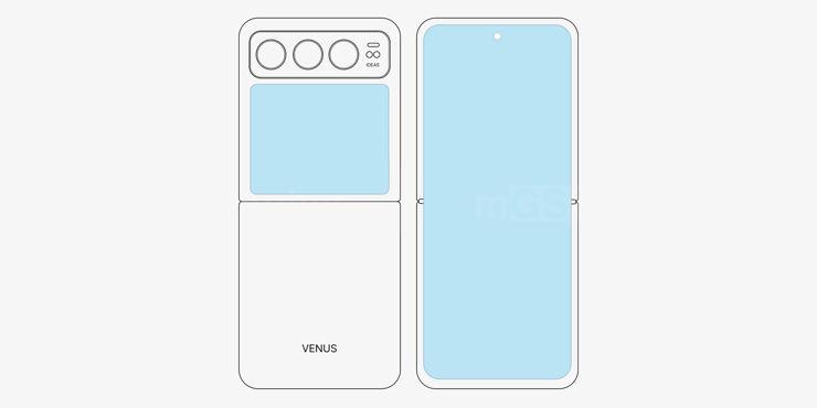 Sylwetka Xiaomi Mix Flip