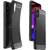 Sony Xperia 5 VI w etui Spigen Rugged Armor Sony Xperia 5 VI w etui Spigen Rugged Armor
