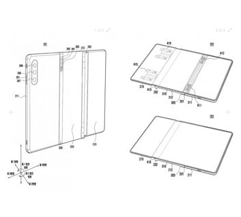 Potrójnie składany i rozwijany smartfon Samsunga na wnioskach patentowych
