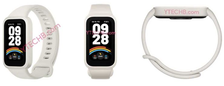 Xiaomi Smart Band 9 Active w wersji białej i różowej Xiaomi Smart Band 9 Active w wersji białej i różowej