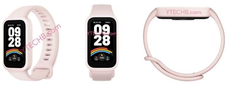 Xiaomi Smart Band 9 Active w wersji białej i różowej Xiaomi Smart Band 9 Active w wersji białej i różowej