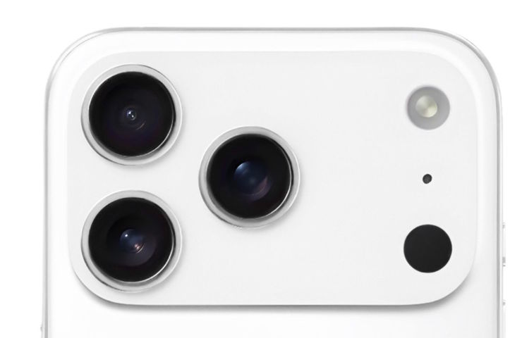 Wyspa aparatów iPhone 17 Pro